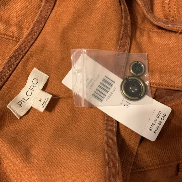 ✨ Anthropologie Deep-V Jumpsuit Sz 31 - Picture 7 of 8